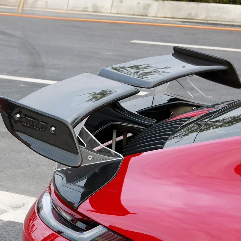 

Автомобильный Aioil 992 S TKT, сухой карбоновый прозрачный кронштейн, хвостовое крыло 911 922, задний спойлер Carrera, ветер