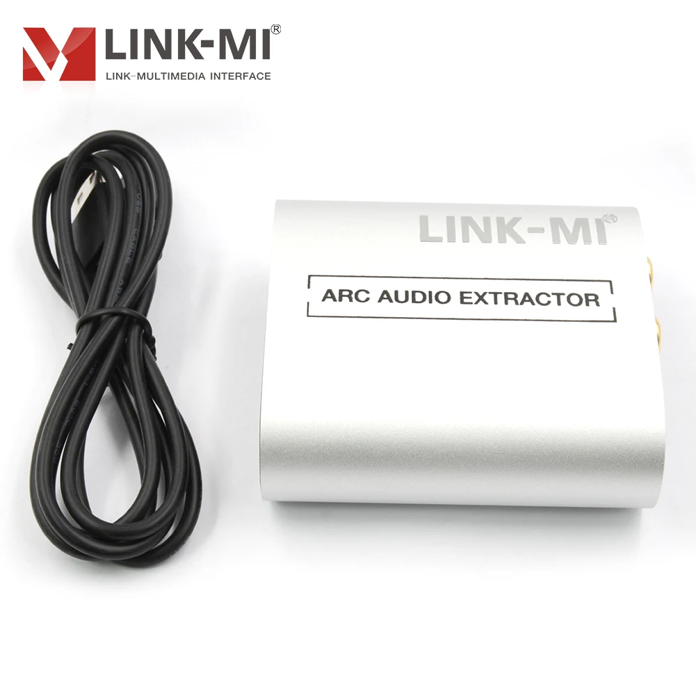 LINK-MI HDMI ARC Audio Extactor สารสกัดจากเสียงจาก2ช่อง Analog Stereo Audio Out สำหรับตัวรับสัญญาณ/เครื่องขยายเสียง