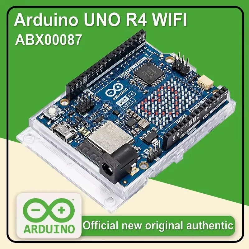 ABX00087 Arduino UNO R4 WiFi Renesas RA4M1 Papan Pengembangan Resmi Baru Asli Otentik