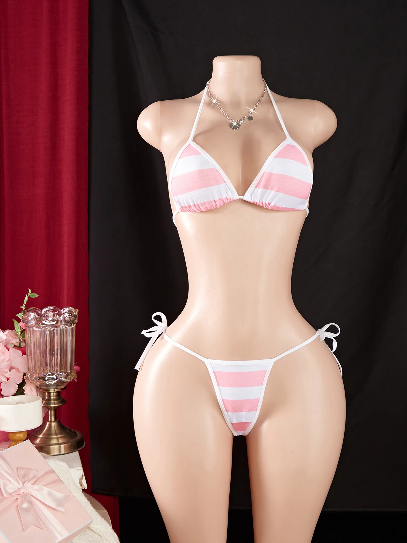 مثير شريط البيكينيات مجموعة الصيف مثير الملابس الداخلية مجموعة ملابس السباحة النساء الصدرية ثونغ ملابس بحر المايوه بحر ملابس السباحة