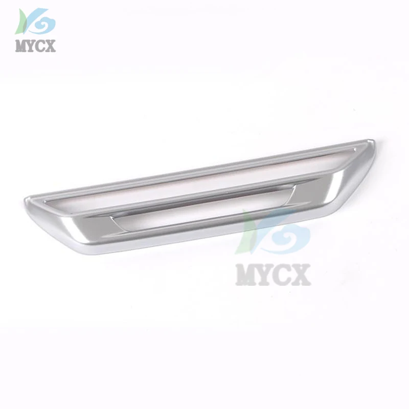 ل Volkswagen VW ID.4X ID.4 CROZZ 2021 2022 تصفيف السيارة وحدة التحكم المركزية تكييف الهواء USB لوحة تحكم لاصقة تزيين #6