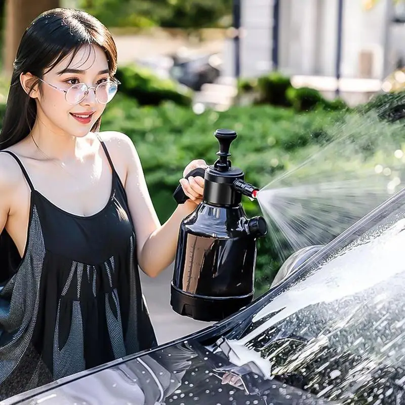 Car Wash Sprayer Heavy-Duty Car Wash Water Sprayer Quick-Connect Lightweight Detailing Tools Ergonomic Watering Can For Window