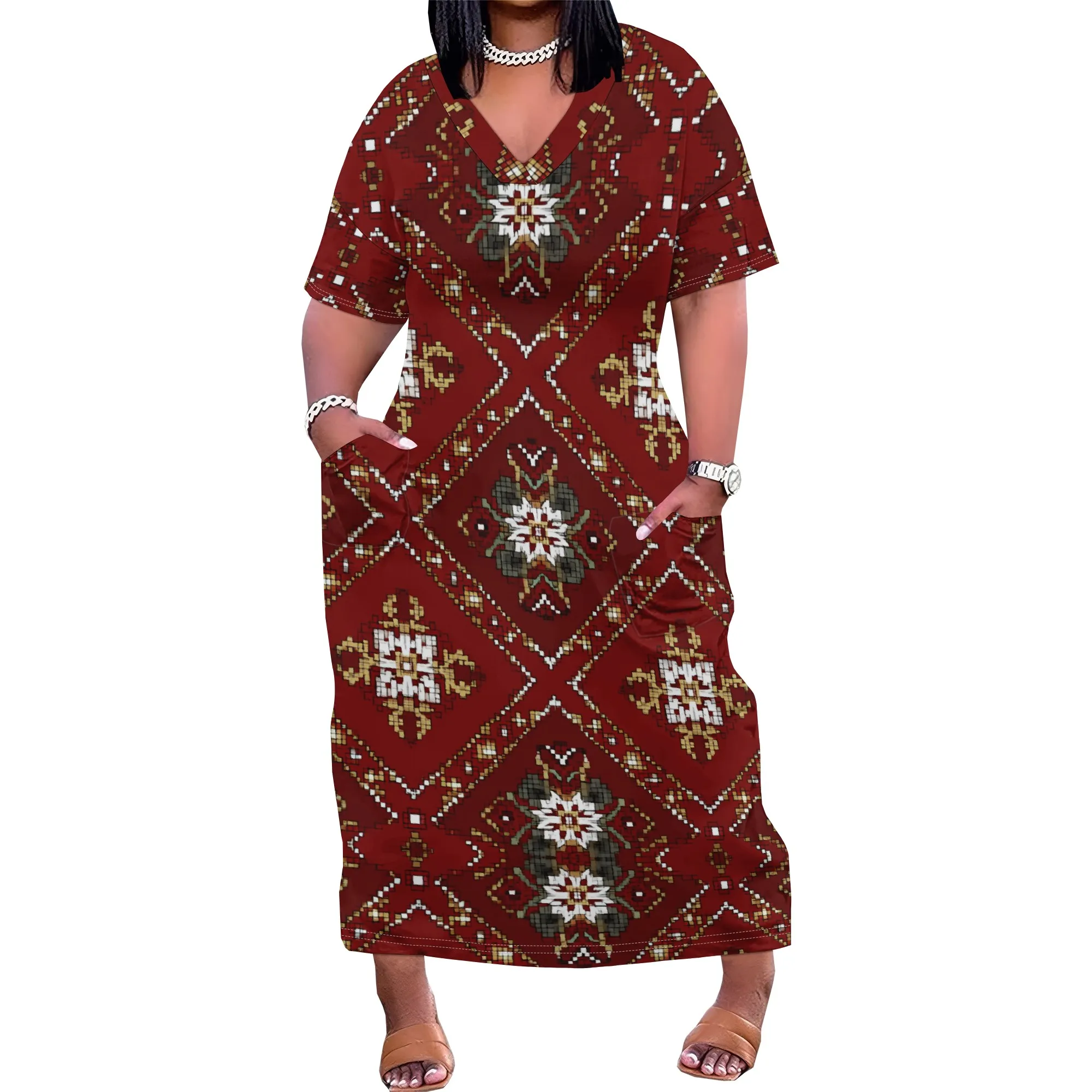 Рисунок 2 - «Модное женское платье макси с