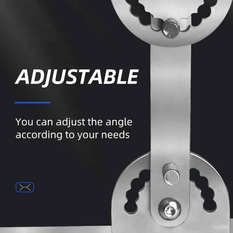 

Linear Actuator Stand Holder DIY Stainless Steel Bracket Reciprocating Linear Actuator Part With Suction Cup Adjustable Angle