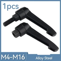 Palanca de sujeción M4 M5 M6 M8 M10 M12 M16, maquinaria, mango ajustable, bloqueo, perilla de rosca macho externa, acero de aleación