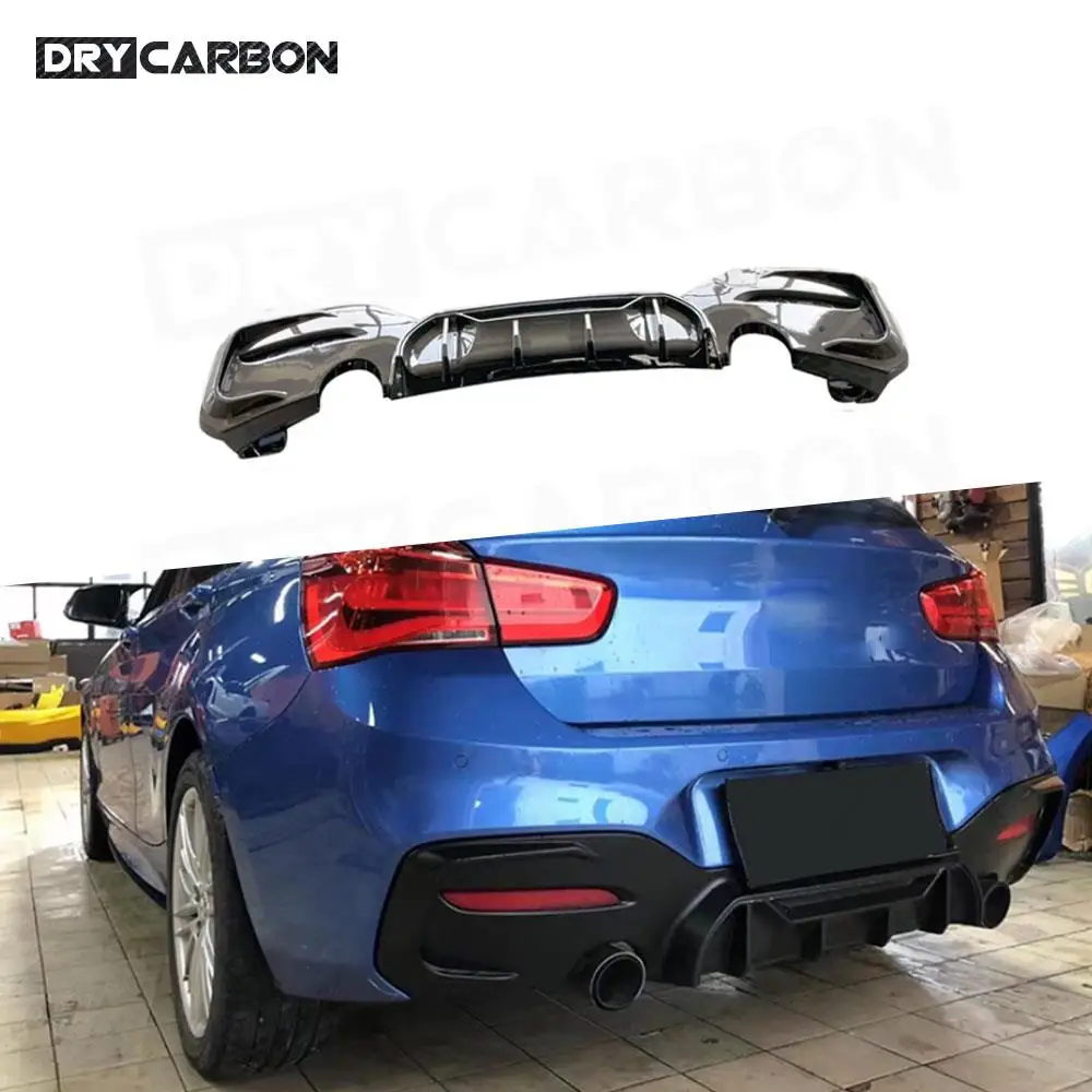 

Rear Diffuser for BMW 1 Series F20 M Sport M135i M140i 2015-2018 Rear Bumper Lip Diffuser Splitters Spoiler ABS