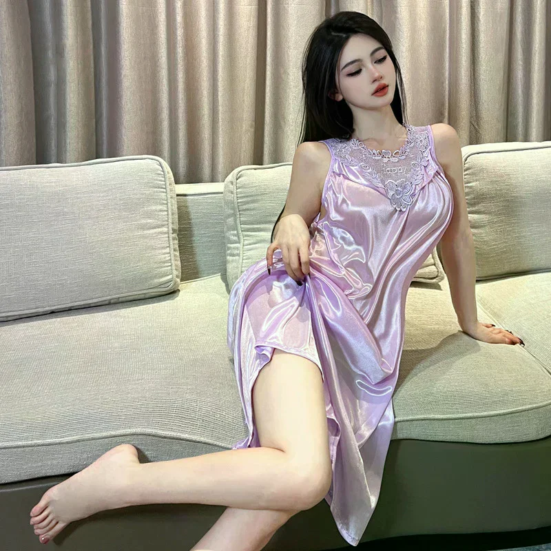 

Sexy Lingerie Sexy Nightgown Home Wear Camisole Lace Pure Erotic Clothing