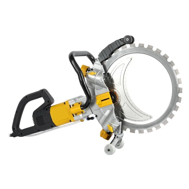 Hochfrequenz bürstenlose Ringsäge Wandschneidemaschine 400 mm Steinsäge 2580 U/min Betonschneidemaschine