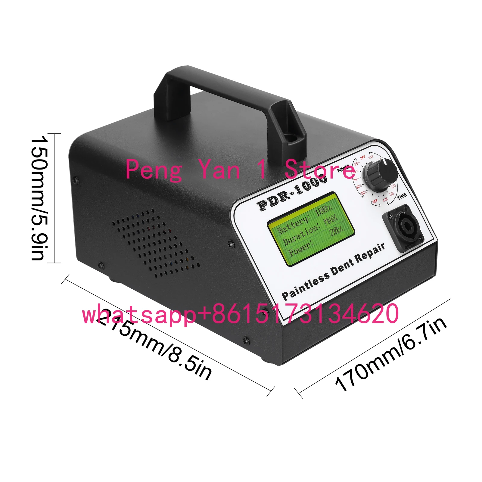 Auto Body Dent Repairs Machine Portable Home Household Dents Remover Tool Car Paintless Dent Repairs Tool Time Power Adjust Knob