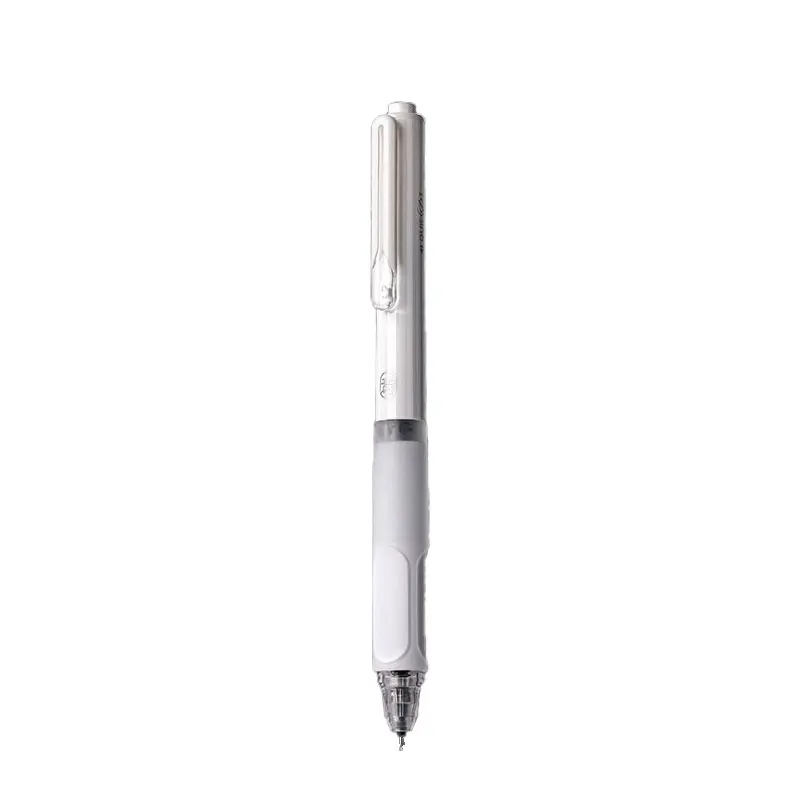Deli Hexagonal Warrior Sneldrogende vloeibare roller-gelpen Stille oefenpen voor studenten Schokabsorberende Dual Ball ST-tip