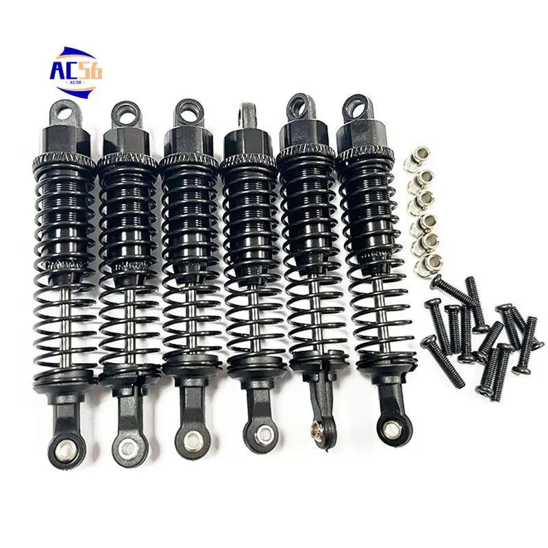 

AC56-6 шт. металлический масляный амортизатор для HOSIM XINLEHONG XLH 9125 9155 9156 1/10 1/12 RC автомобиля, обновленные детали, аксессуары