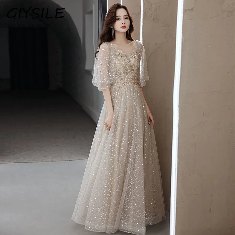 

Elegant Evening Dress A-Line Ball Gown Wedding Party Dresses Luxury Party Dress Faionable Formal Dress Women Vestidos De Fiesta