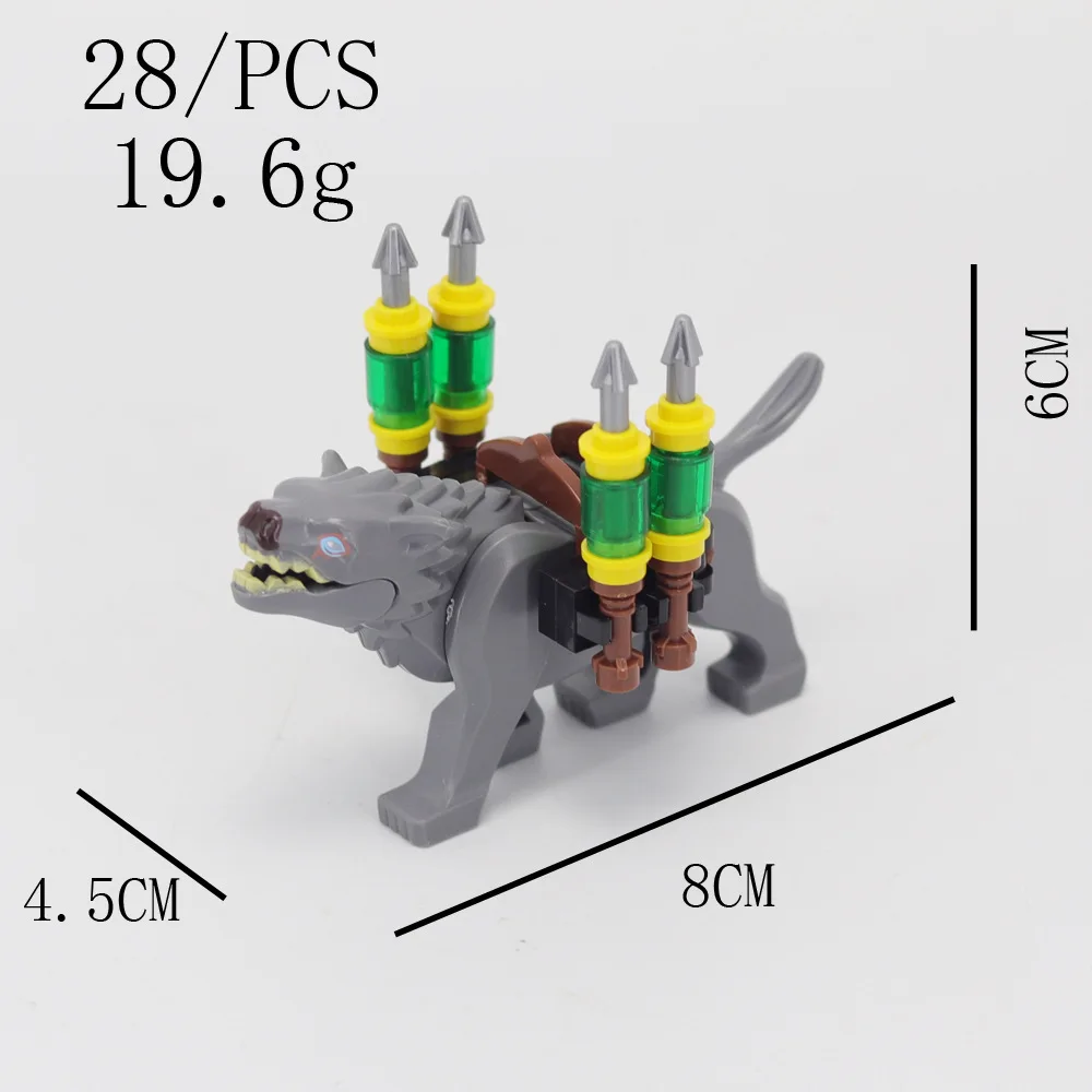 Stadt Kreativität DIY Medieval Military Ritter Kutsche Wagen MOC Modell Bausteine Ziegel Pädagogisches kinder Spielzeug Geschenk