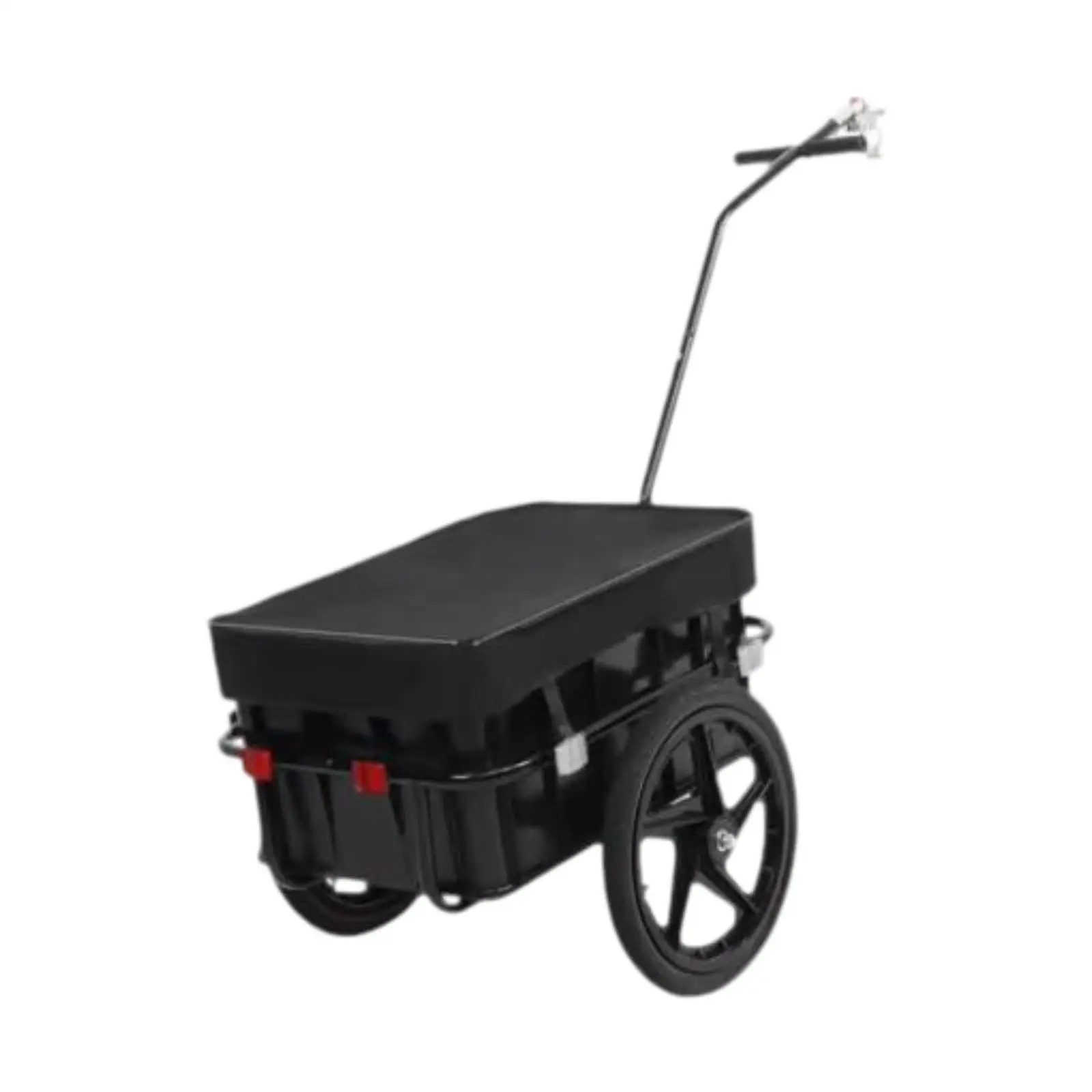 Bike Cargo Trailer Transport Portable Outdoor Wagon Carrier Universal Detachable Grocery Cart Bicycle Cargo Carrier with Wheels