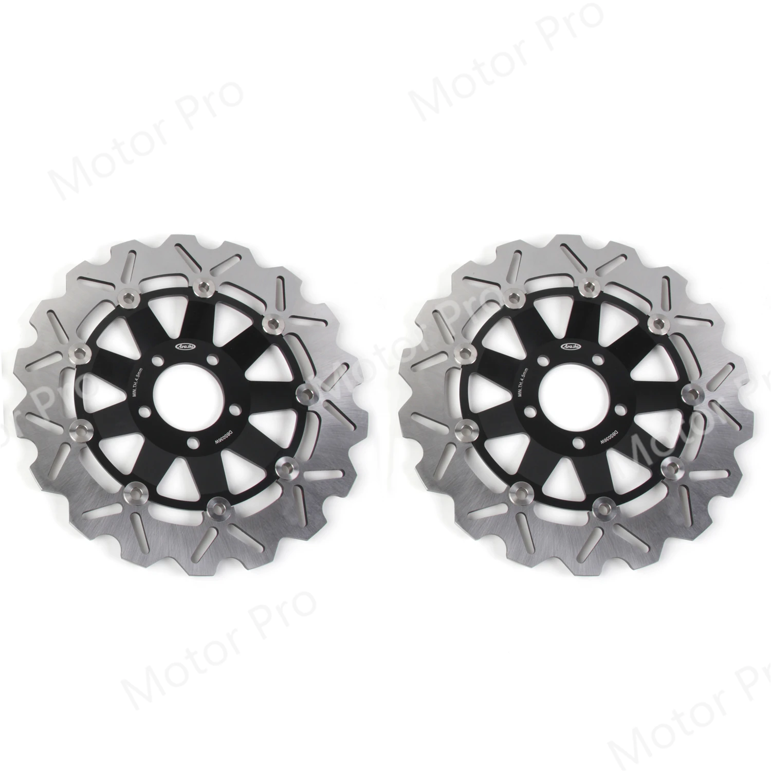 Brake Disc Rotor For Kawasaki ZXR400 ZXR 400 1989 1990 / ZEPHYR 550 1993 1994 1995 1996 1997 1998 - 2003 2PCS CNC Floating Disk