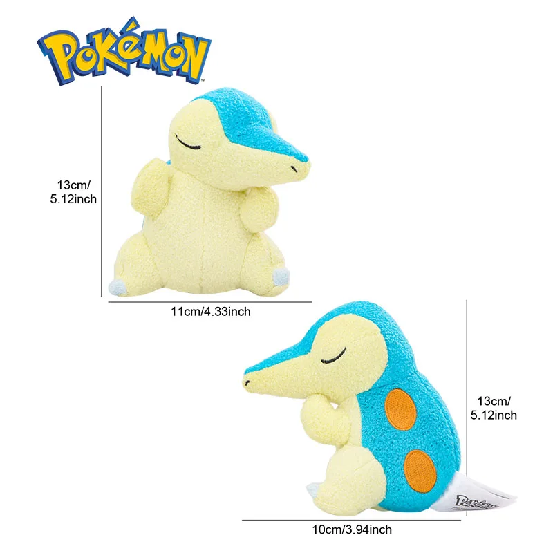 Pikachu Bulbasaur Oshawott Caterpie Gardevoir Oshawott Cyndaquil Plüschtiere Niedliche Anime Gefüllte Cartoon Peluche Puppe Gfit 18-25CM – Detail 20