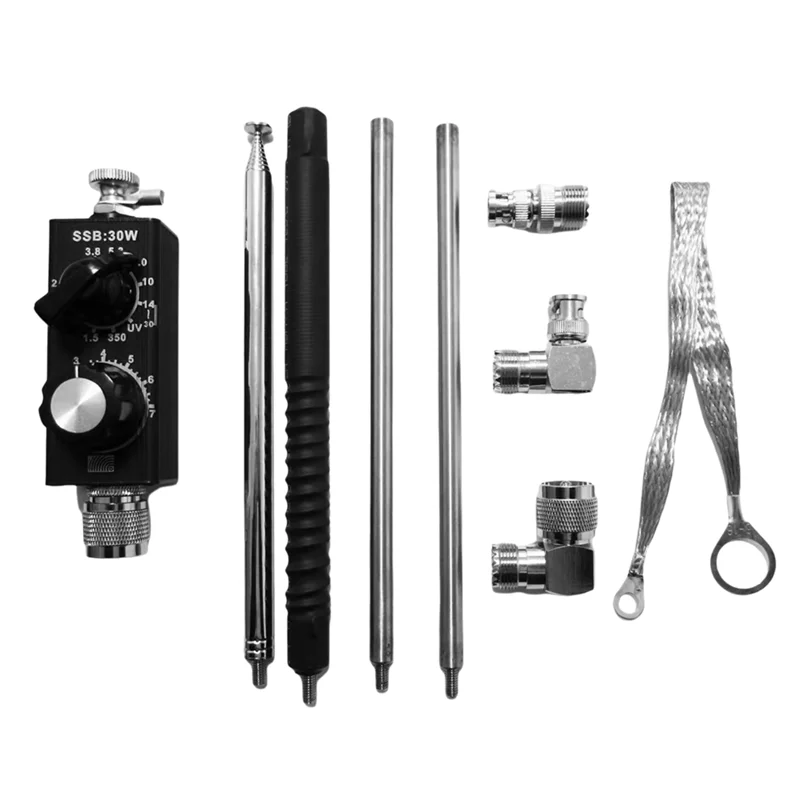 Коротковолновая антенна AU61-QRP, полнодиапазонная антенна 1,8–30 МГц для Yaesu FT-817 818 ICOM K1 K2 USDX MCHF