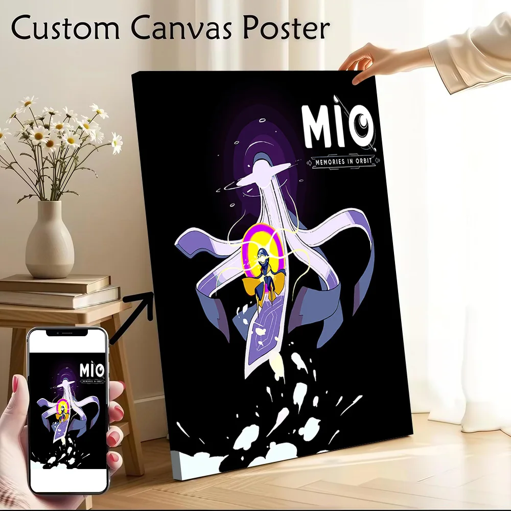 Mio Memories in Orbit Canvas Poster Wall Art Customizable High Quality Printed Picture for Decorative Paintings Home Decor Items