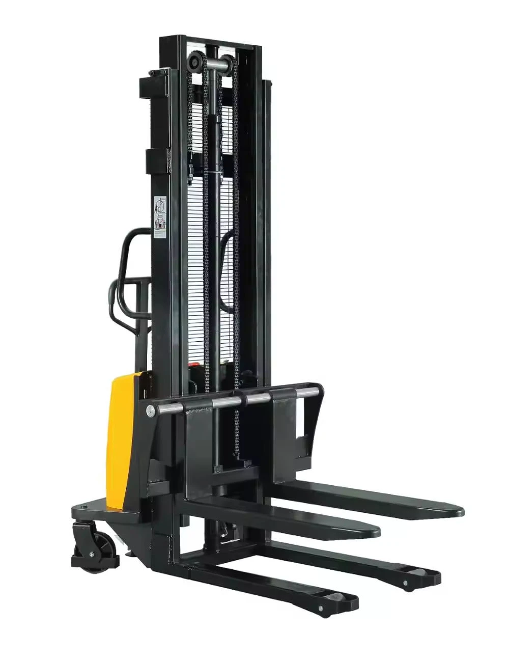 Adjustable 2 Ton Semi Electric Montacargas Stacker For Retail Factory Direct Fast Delivery OEM ODM Support Manufacturer