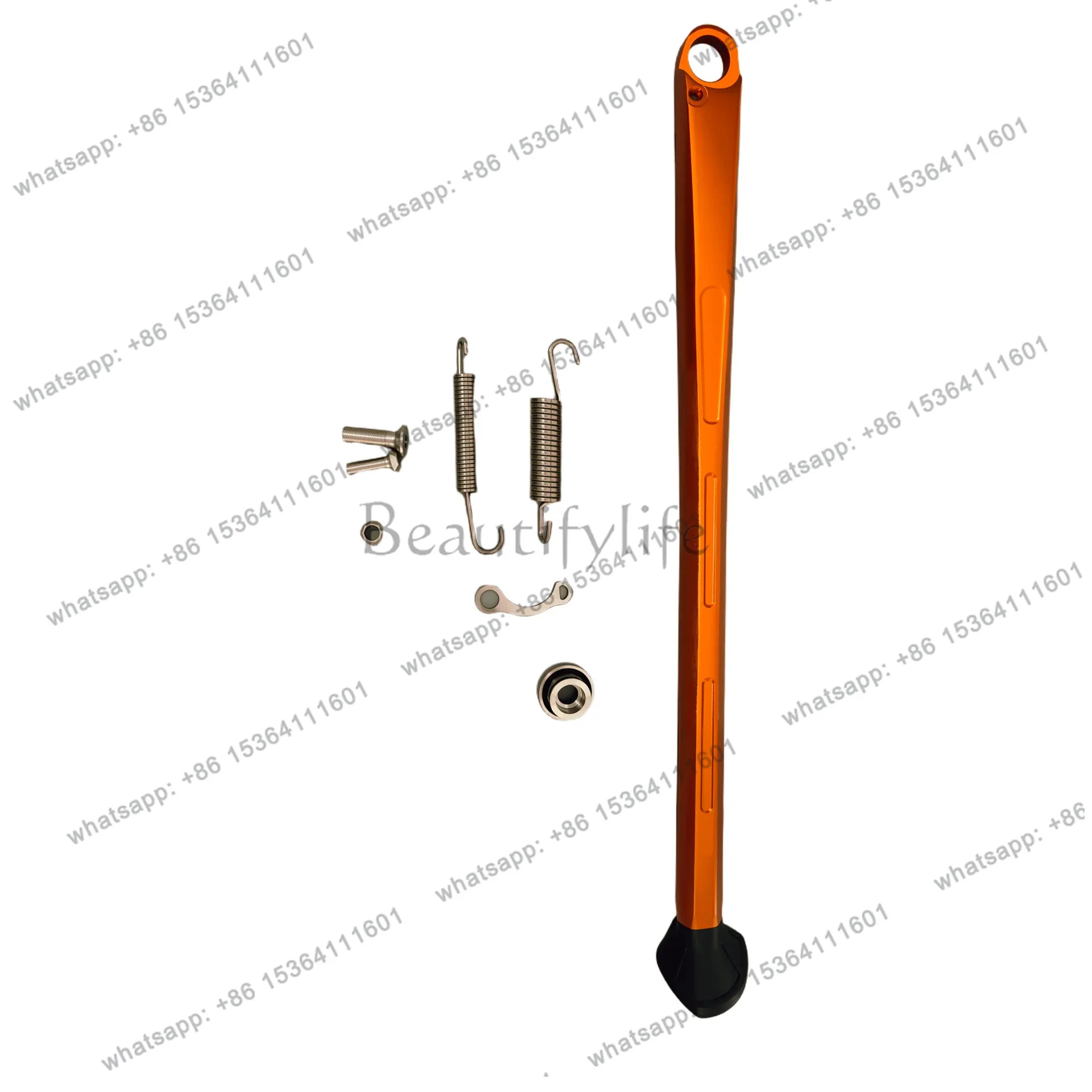 Suitable for motorcycle foot support bracket CNC process, modified side support 430mm