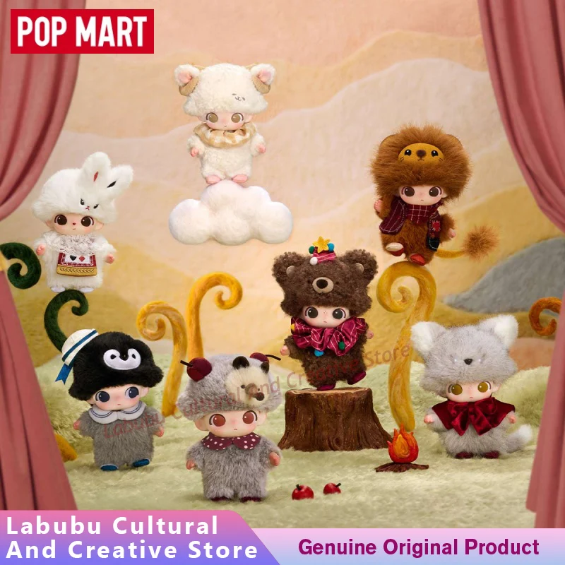 

Оригинальные плюшевые подвески POP MART DIMOO Secret Theatre Club Series, игрушки-сюрпризы, милые трендовые фигурки, украшения, коллекционные куклы, подарок