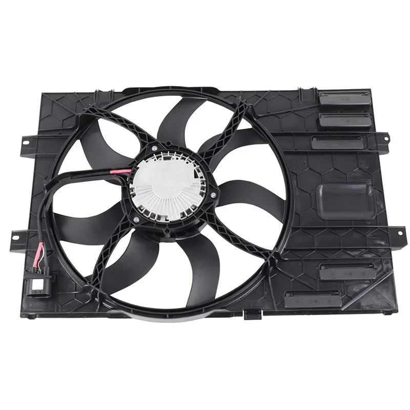 For Volkswagen Transporter Multivan Caravelle T5 2010-2015 Radiator Cooling Fan Assembly OE 7E0121205H 7E0121205A