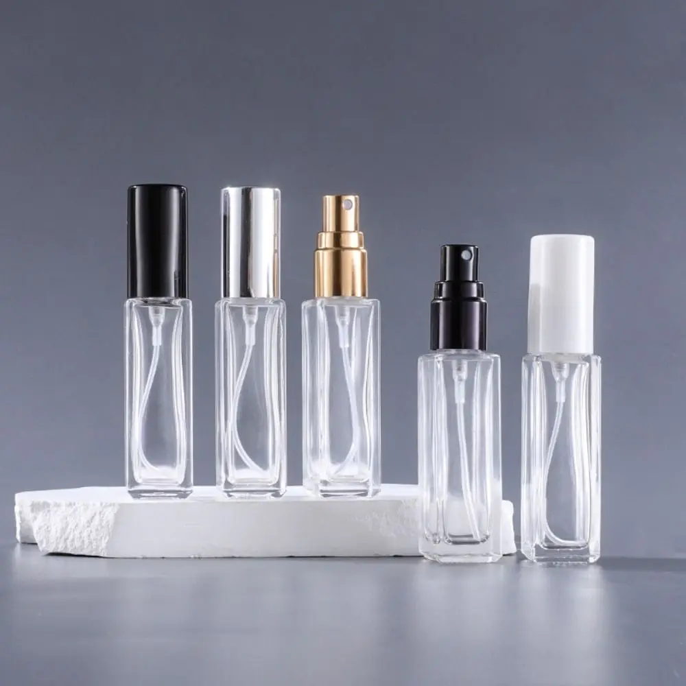 

Square Sample Vials Mist Atomizer Liquid Sub-Bottling Makeup Tools Refillable Bottle Glass Spray Bottle Storage Bottle