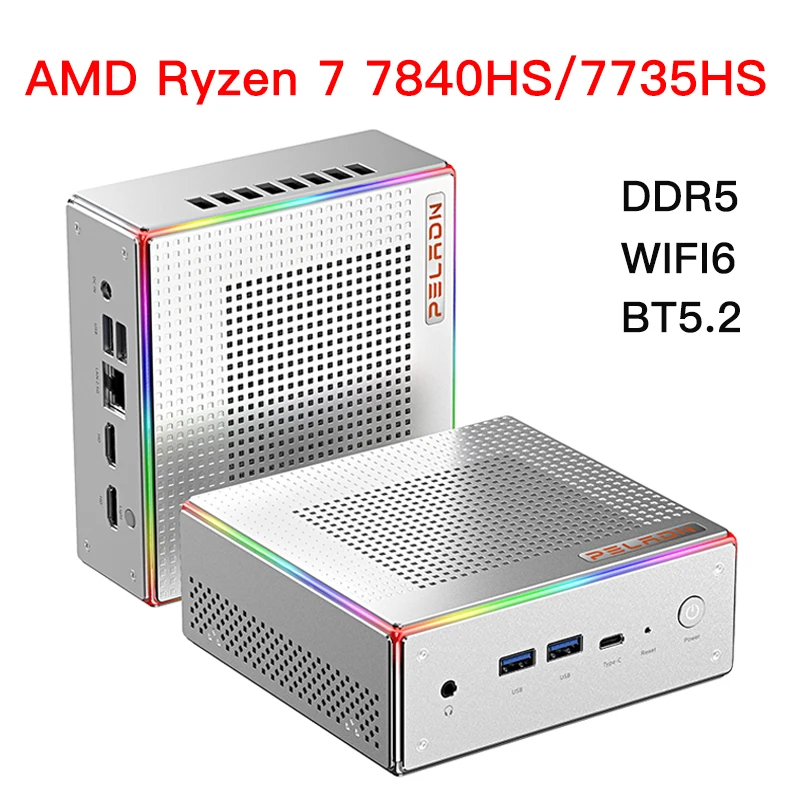Peladn HA-4 MINI PC z procesorem AMD Ryzen 7 7840HS – analiza techniczna i praktyczne zastosowania