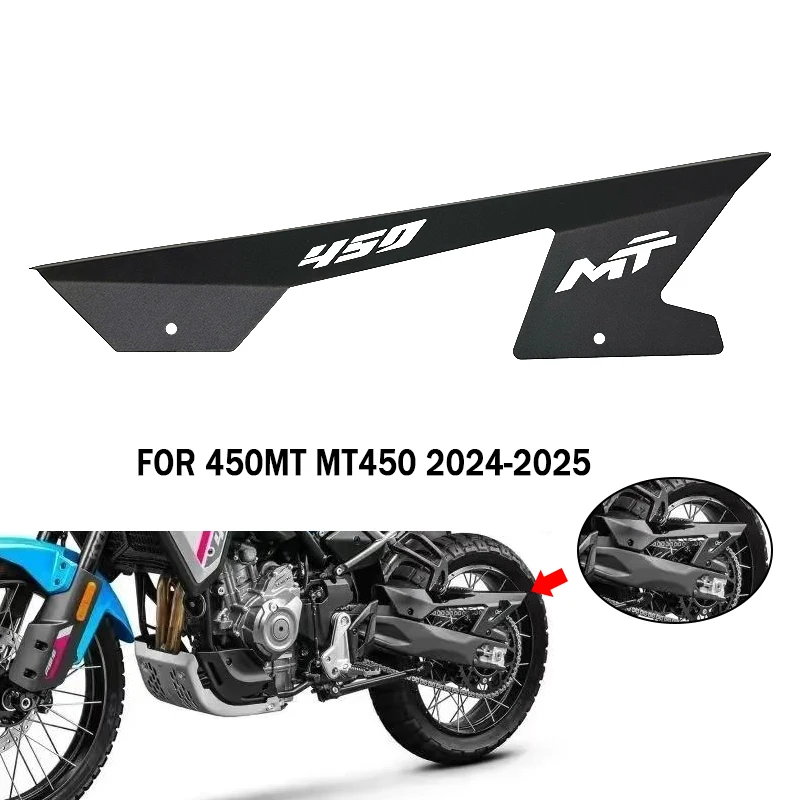 

For CFMOTO CF450 MT 450 450MT MT450 450mt Motorcycle Chain Wheel Protection Cover Chain Cover Gear Cover Protection