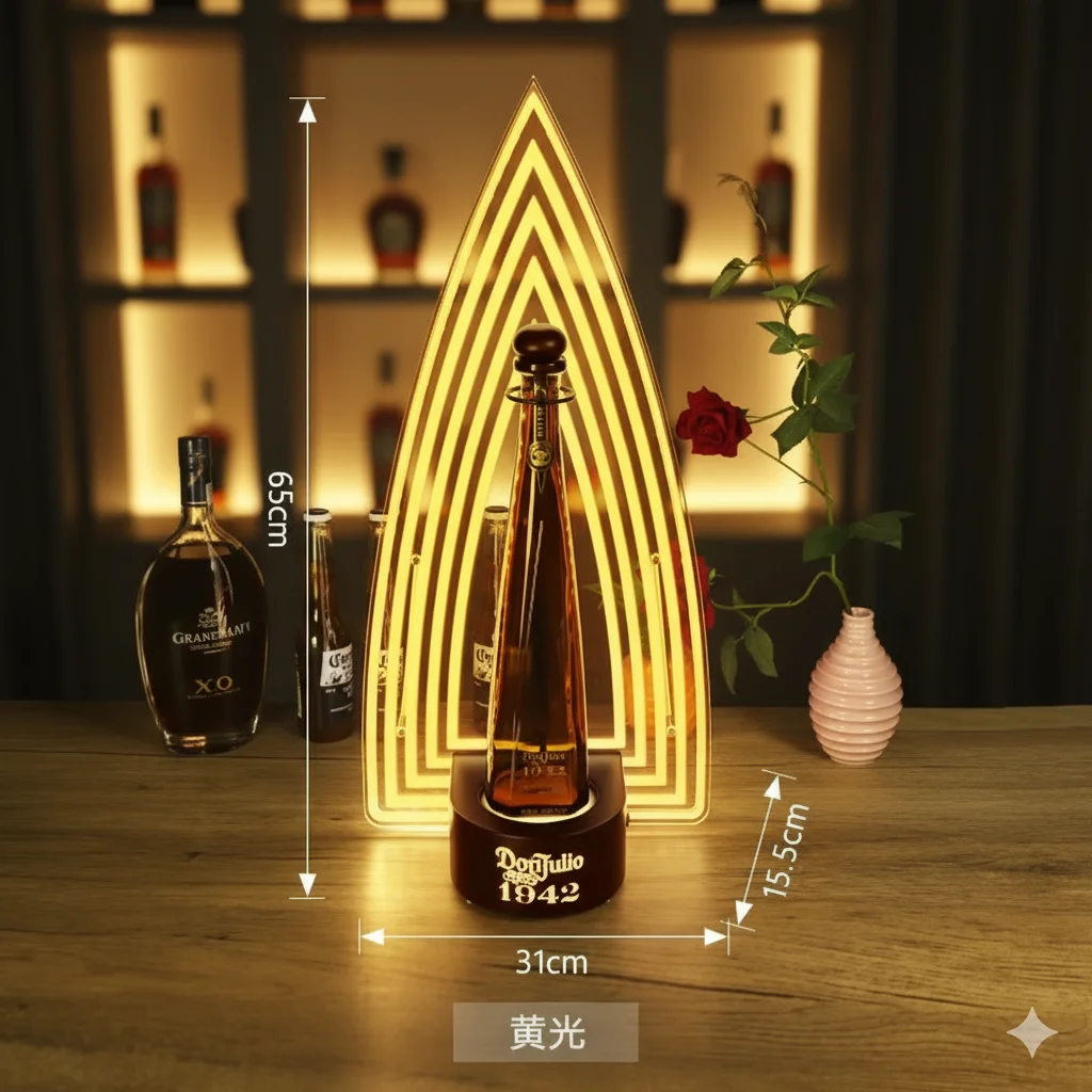 

Подсветка со светодиодной подсветкой, подставка для шампанского и вина 1942 года, стойка для ликера tequila KTV, стойка для ликера XO, стойка для дисплея 와인catori дозатор для алкгоголя