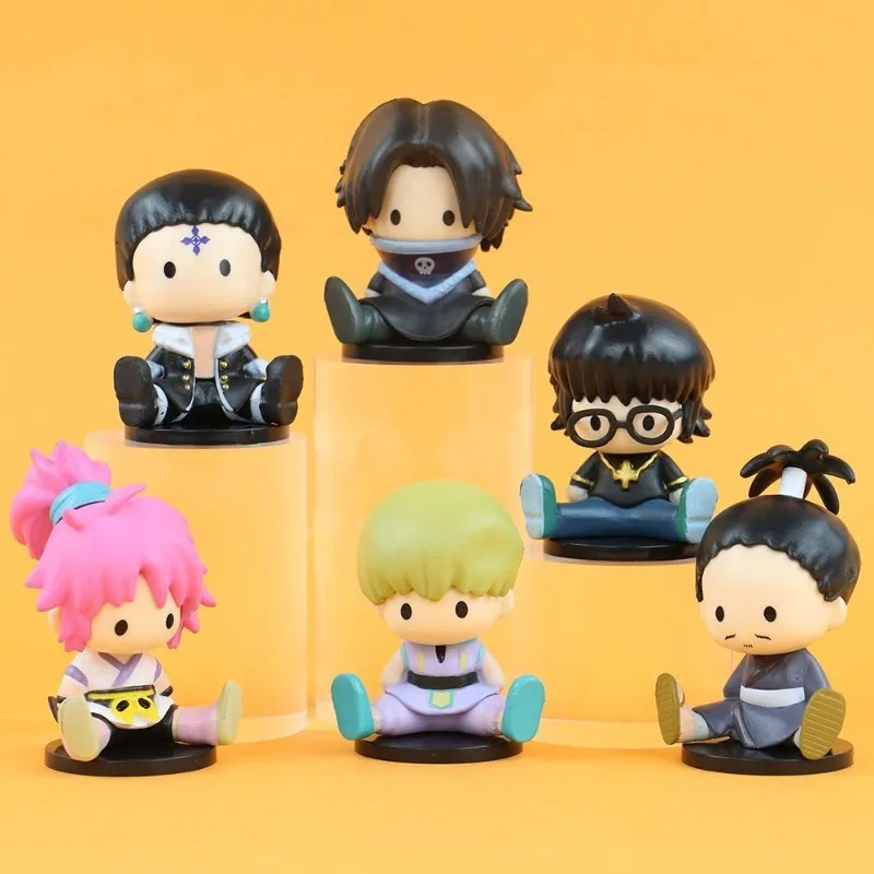 

6 шт. Hunter X Hunter Shizuku Bean Eye детские игрушки аксессуары аниме Phantom Tour спальня настольные автомобильные аксессуары серия игрушек