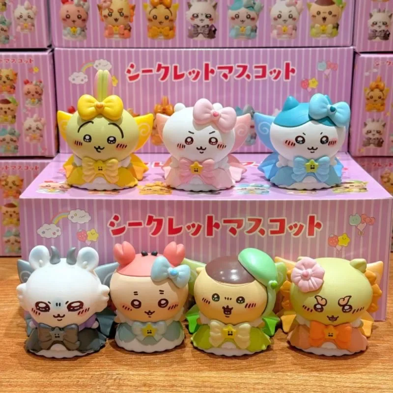 NEW Momonga Chiikawa Magical Girl Series blind box collectibles cartoon Hachiware Shisa Car decoration Girl blind box gift toy