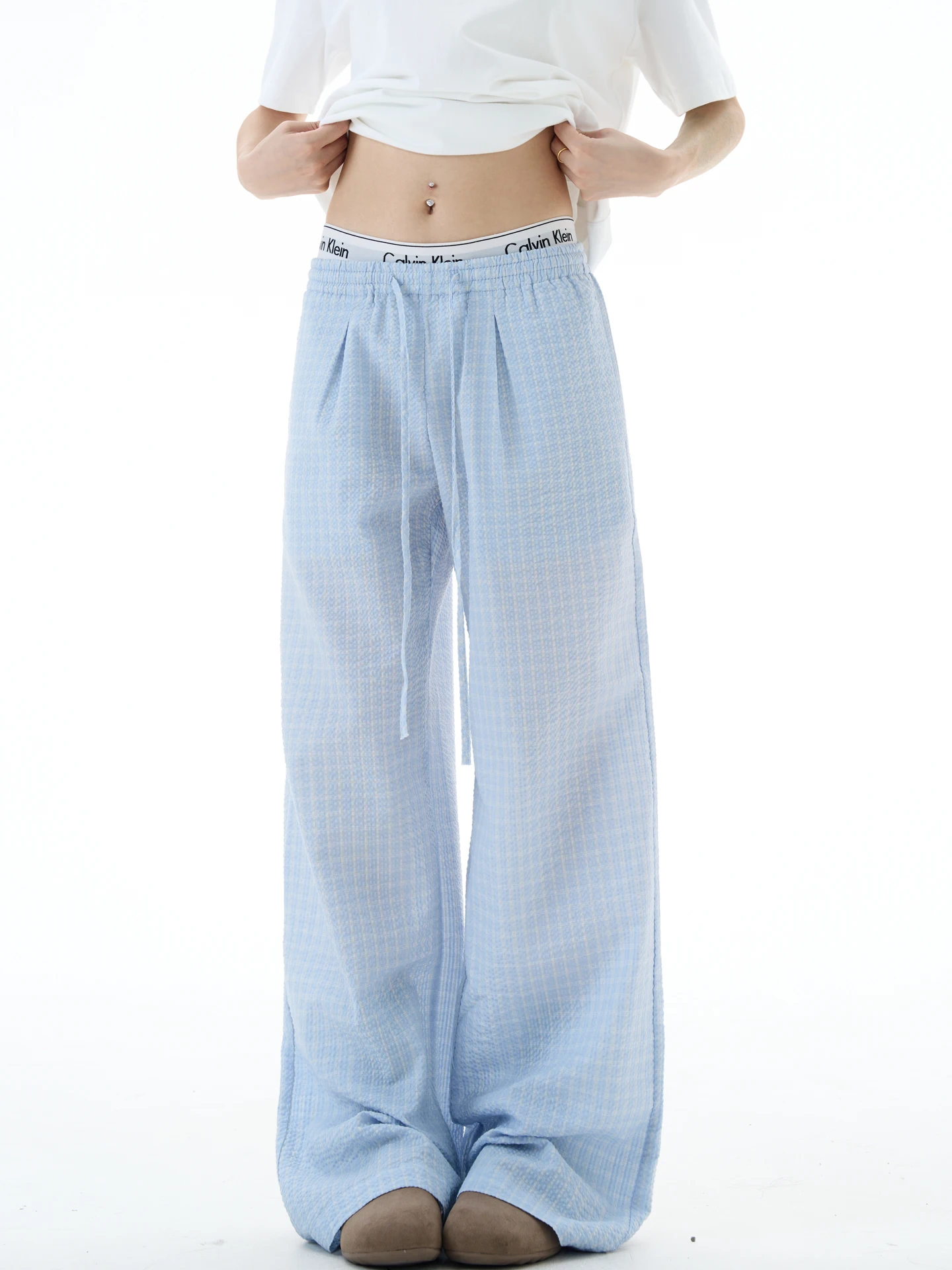 

Yeboun летние свободные брюки в американском стиле ретро для мужчин и женщин, новые модные прямые повседневные брюки из смеси хлопка из полиэстера