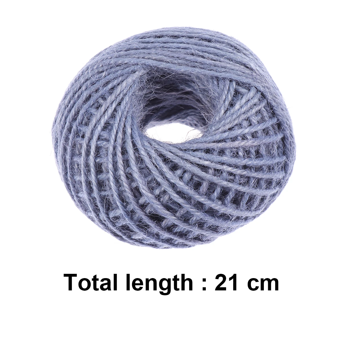 

Gray Rope Jute Twine Braided Macrame Cord for Crafts Colored Household Paper DIY Projects Scrapbooks Gift Wrapping