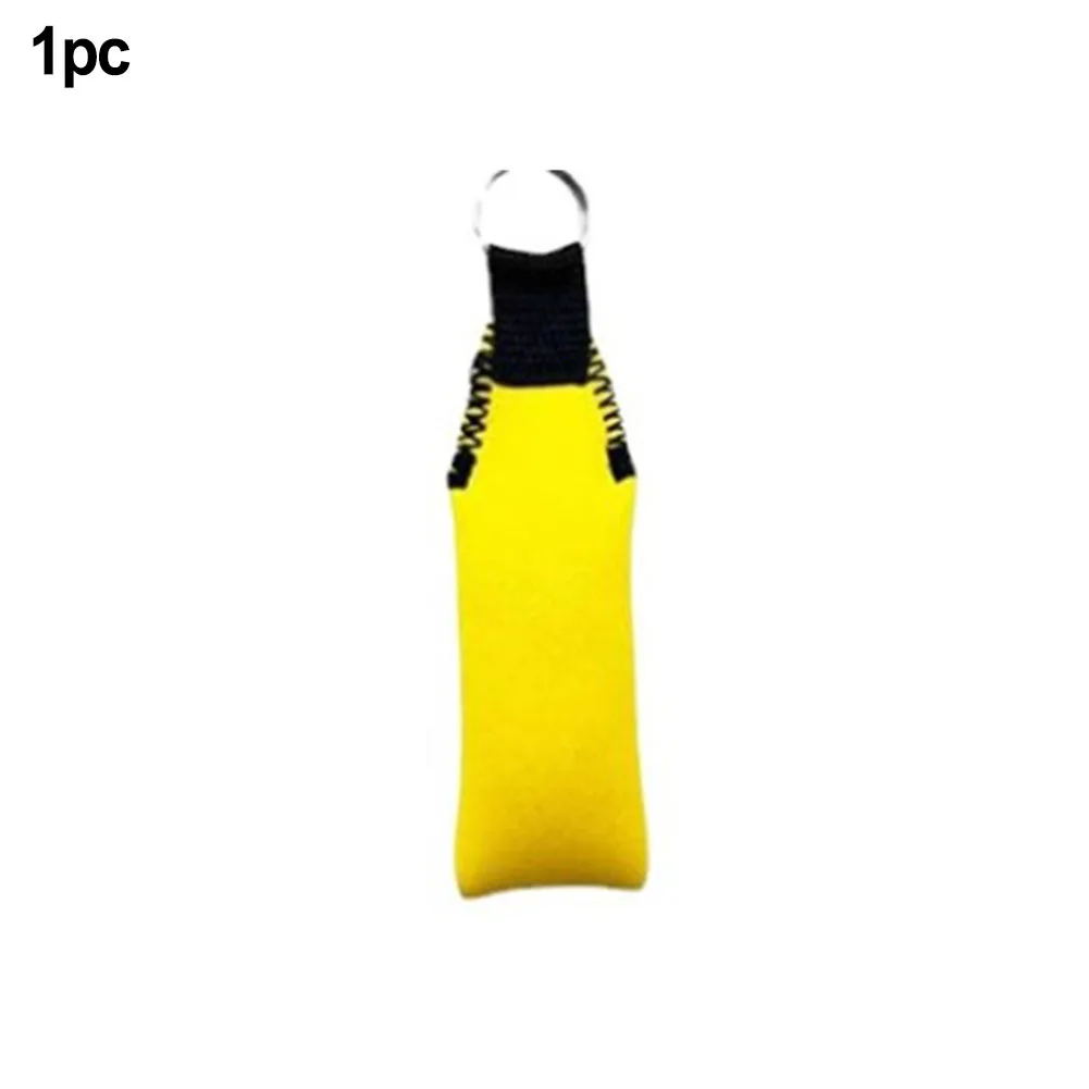 Brand New Floating Keyring Keychain 14*4cm 14g Comfortable To Touch Neoprene Soft For Kayaking Boating Rafting