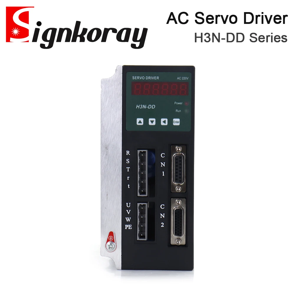 

SignkoRay AC Servo Motor Driver H3N-DD-20 3000RPM 220V 200W 400W 600W 750W for Industrial Control Application