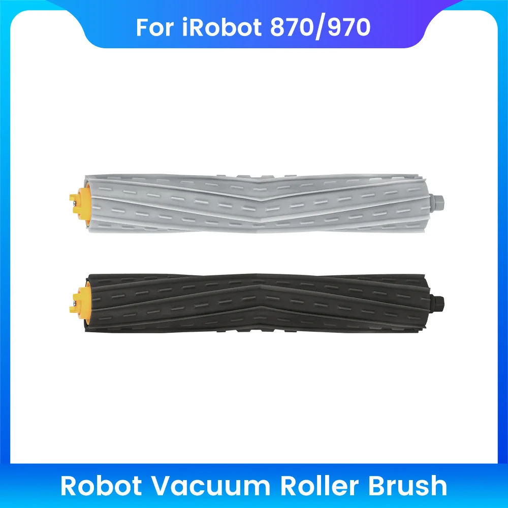 Para robert irobot varrendo robô acessórios rolo escova de borracha série 800 880 870 860