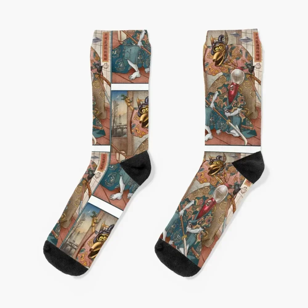 

Mst3k , Mystery Science Kabuki Socks Climbing sports stockings hip hop kawaii Ladies Socks Men's
