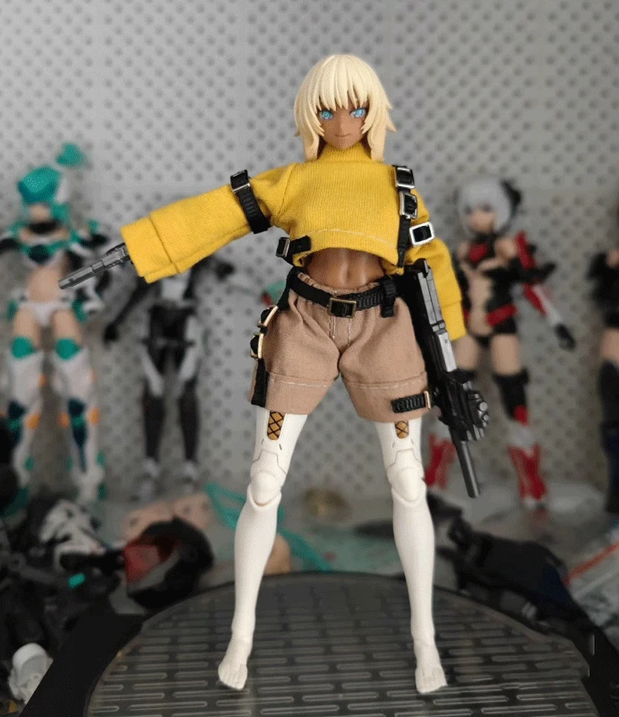 

[Только одежда] 1/12 одежда футболка шорты модель для 6 дюймов azone12 figma shf 30ms Женская
