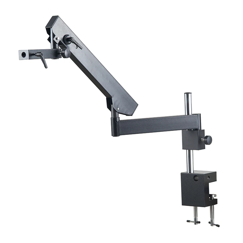 Articulating Arm Pillar Clamp Stand For Trinocular Binocular Stereo Microscope