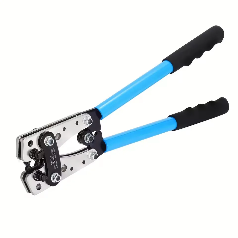 HX-50B Crimping Plier 6-50mm AWG 1-10 Cat Auto Copper Ring Bare Cable Battery Terminals Lug Crimping Tool Cable Terminal Plier - view 3