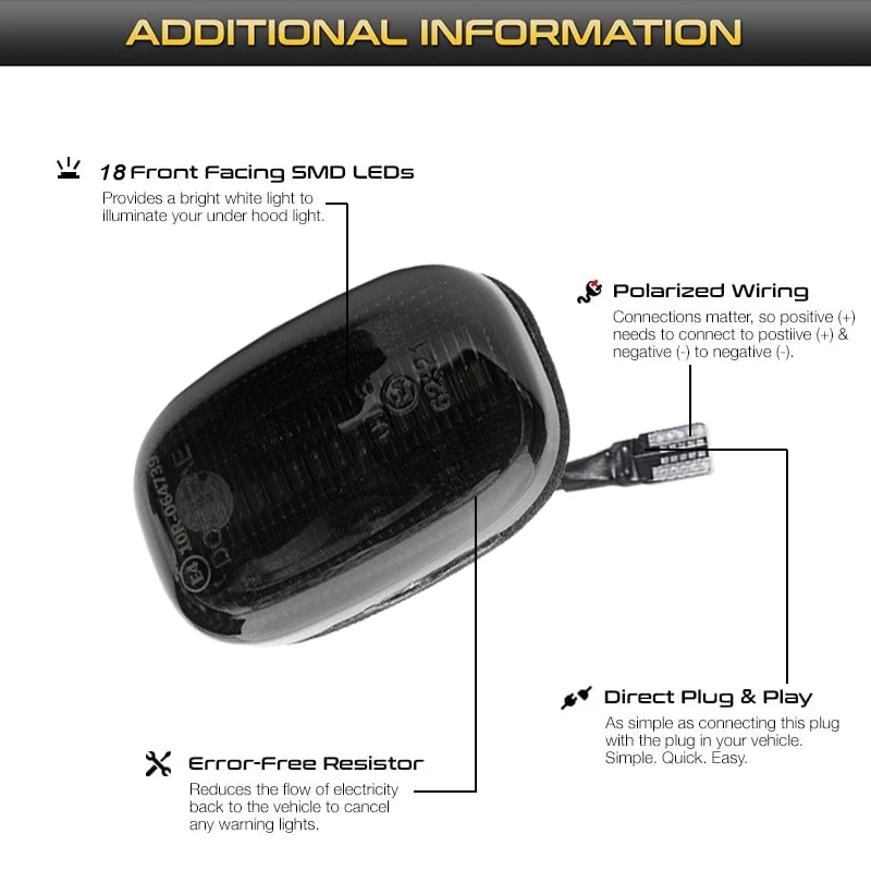 LED Side Marker Turn Signal Light For Toyota Corolla Celica Caldina Camry Hilux Probox Fielder Avensis RAV4 Prius Runx