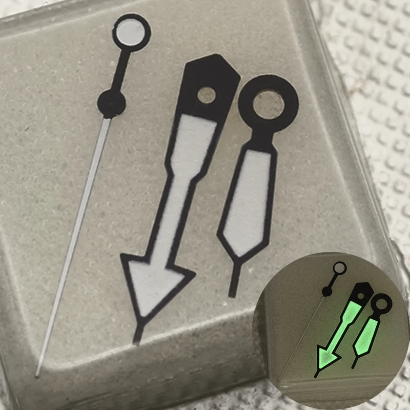 

Mod NH35 Watch Hands Green Luminous Fits SPRD SKX007 SKX009 Watch Case For NH35 NH36 4R35 7S26 Movement Watch Hand Kit Parts