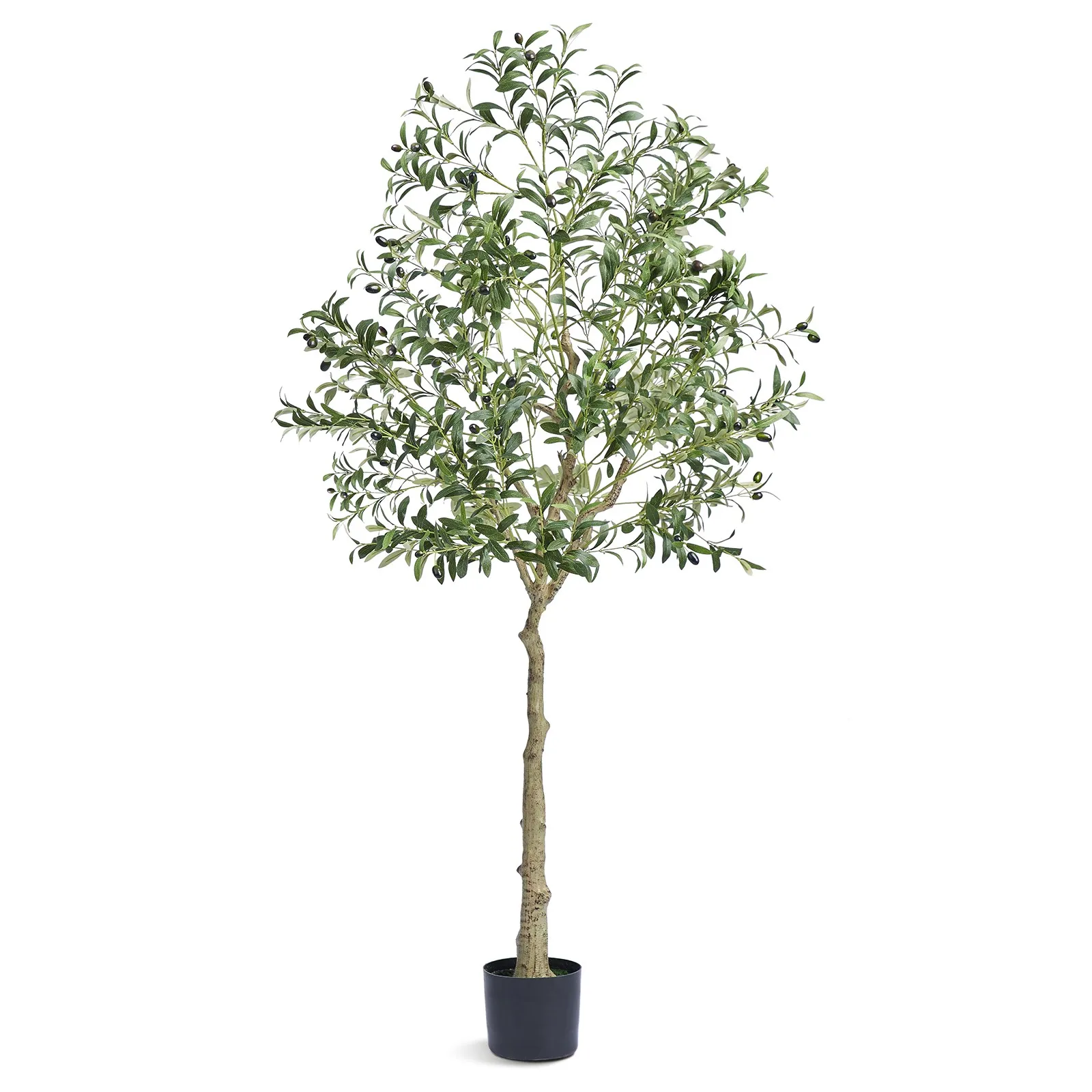 

Uimoso 6 FT Artificial Olive Tree with Realistic Green Foliage and Natural Look