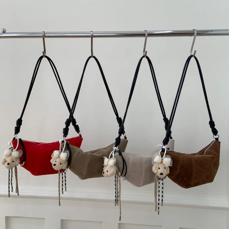 Famous Designer Messenger Bag With Crossbody, Women's Leather Handbags, Luxury Brand Chic Style