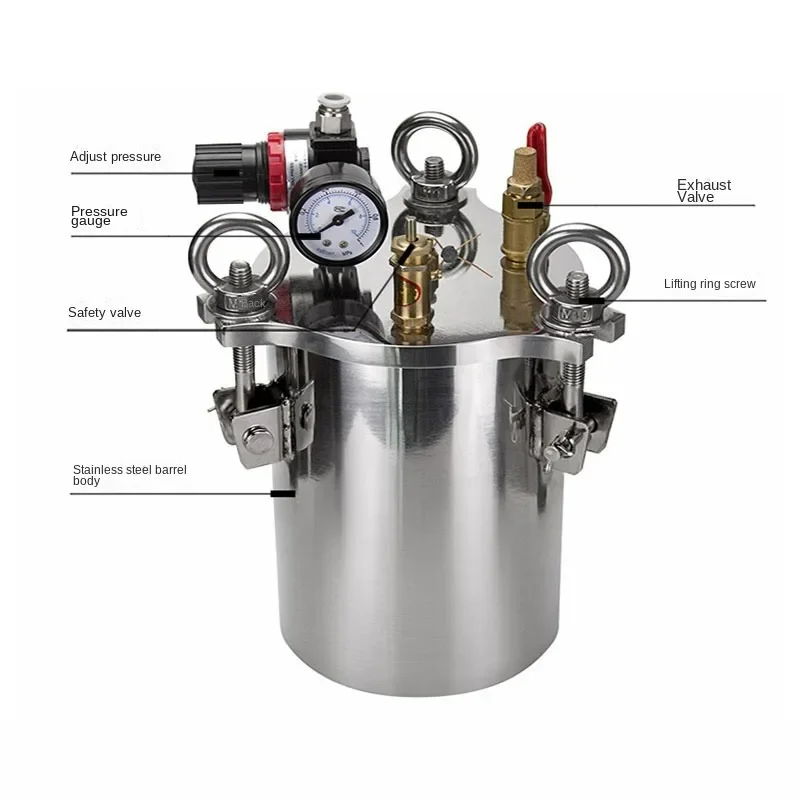 New Temperature Control Heating Electric Heating Dispensing Glue Storage Barrel Constant Temperature Control Heating Pressure Ta