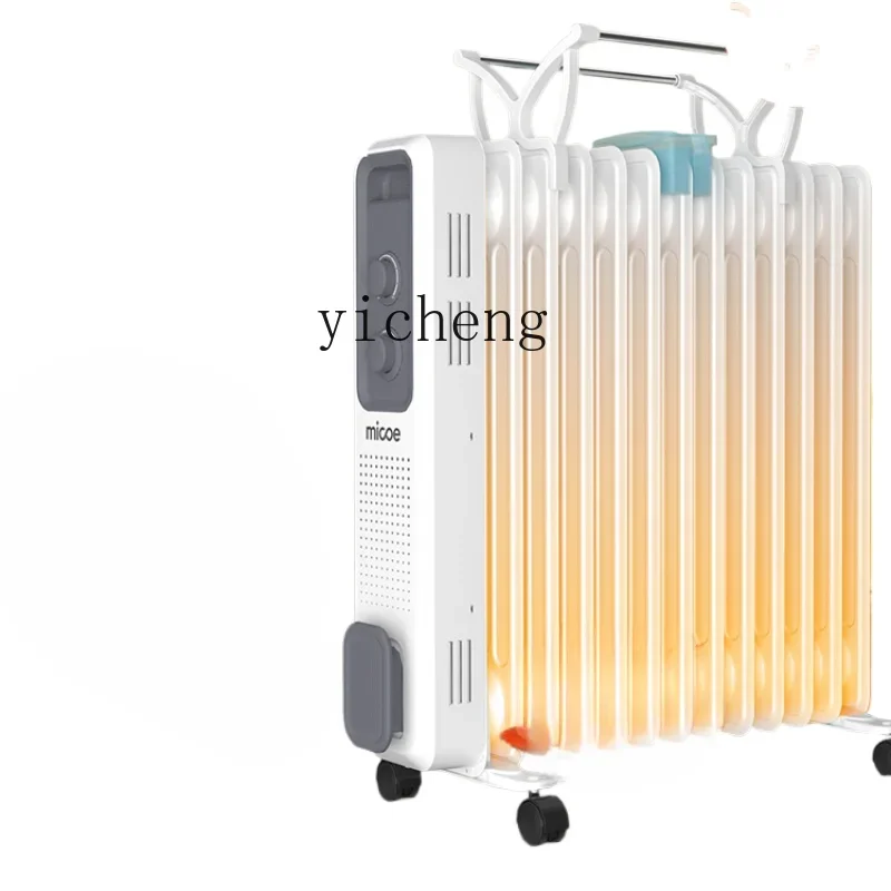 

Tqh Oil Household Electric Heater Electric Heating Vertical Electric Heater Energy Saving Power Saving Mute Oil Heater Heating