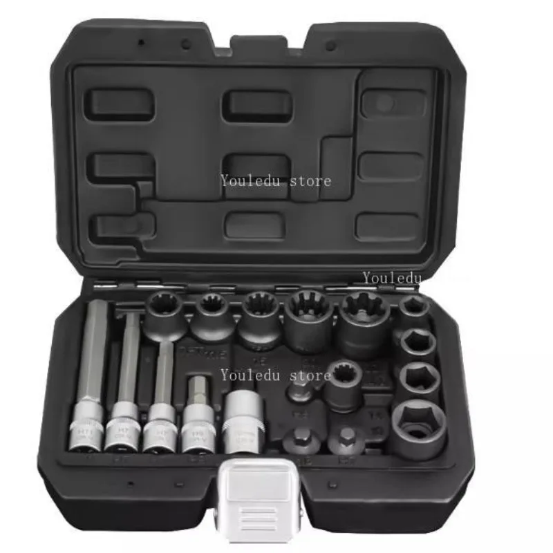 Special socket repair tool for disassembling screws of brake calipers and cylinder for cars