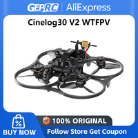 GEPRC Cinelog30 V2 WTFPV Quadcopter TAKER F722 45A 32Bit AIO Flight System Racing Drone SPEEDX2 1404 3850KV Motors RC FPV Drone