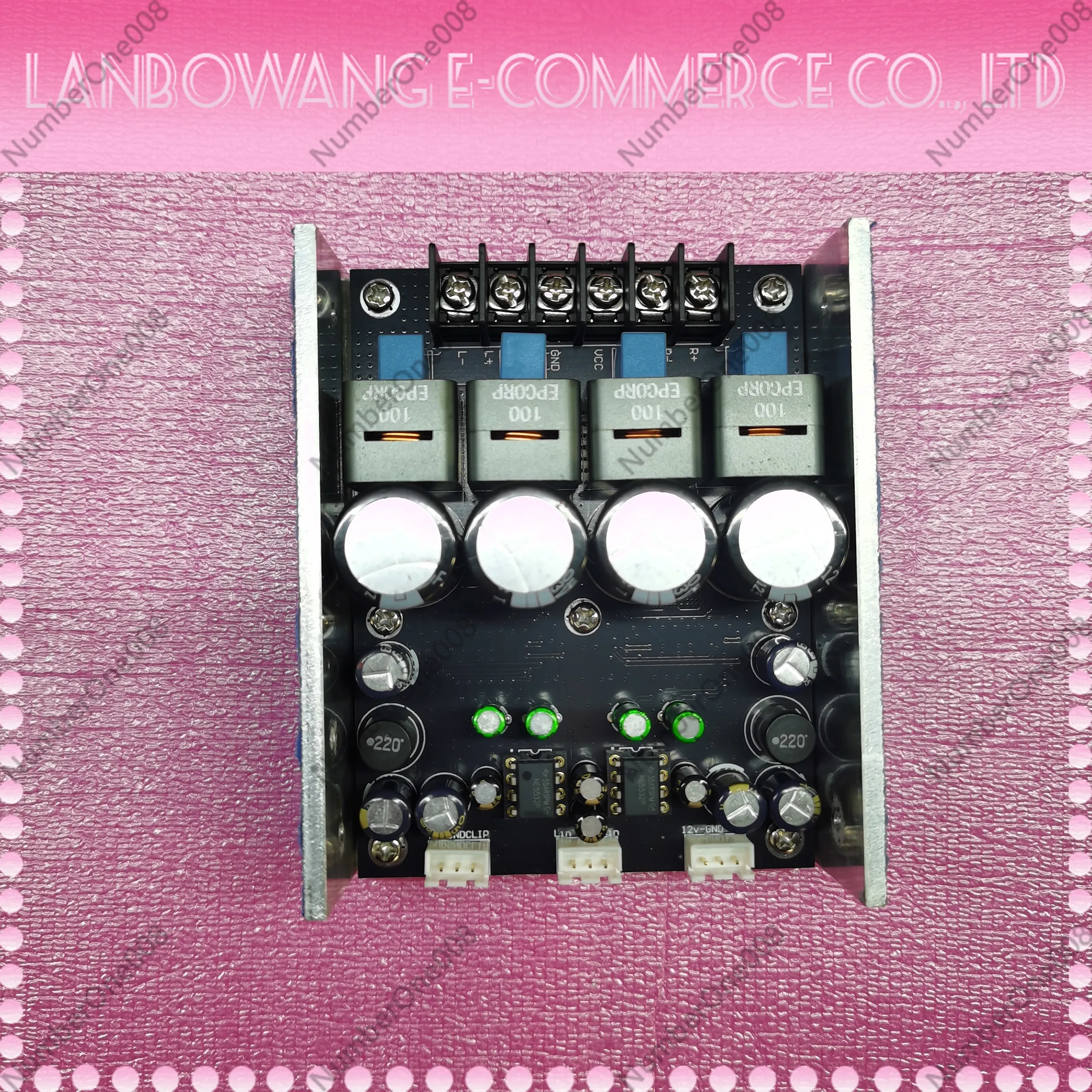 TPA3255 Digital Amplifier Board PBTL Dual Chip Balanced Input PFFB 600W+600W